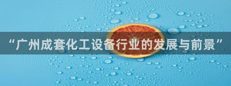 新宝gg创造奇迹官网：“广州成套化工设备行业的发展
