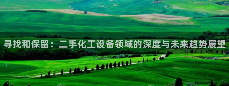 新宝gg一创造奇迹：寻找和保留：二手化工设备领域的深度与未来